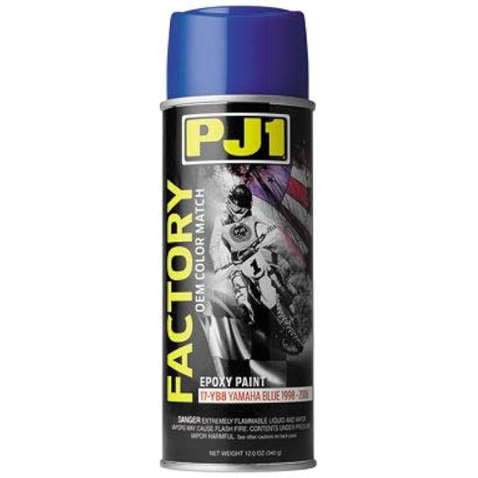 PJ1 17-YB8 12 FL OZ (PACK OF 1) SPRAY PAINT, YAMAHA BLUE 1998  2006 - Image 2